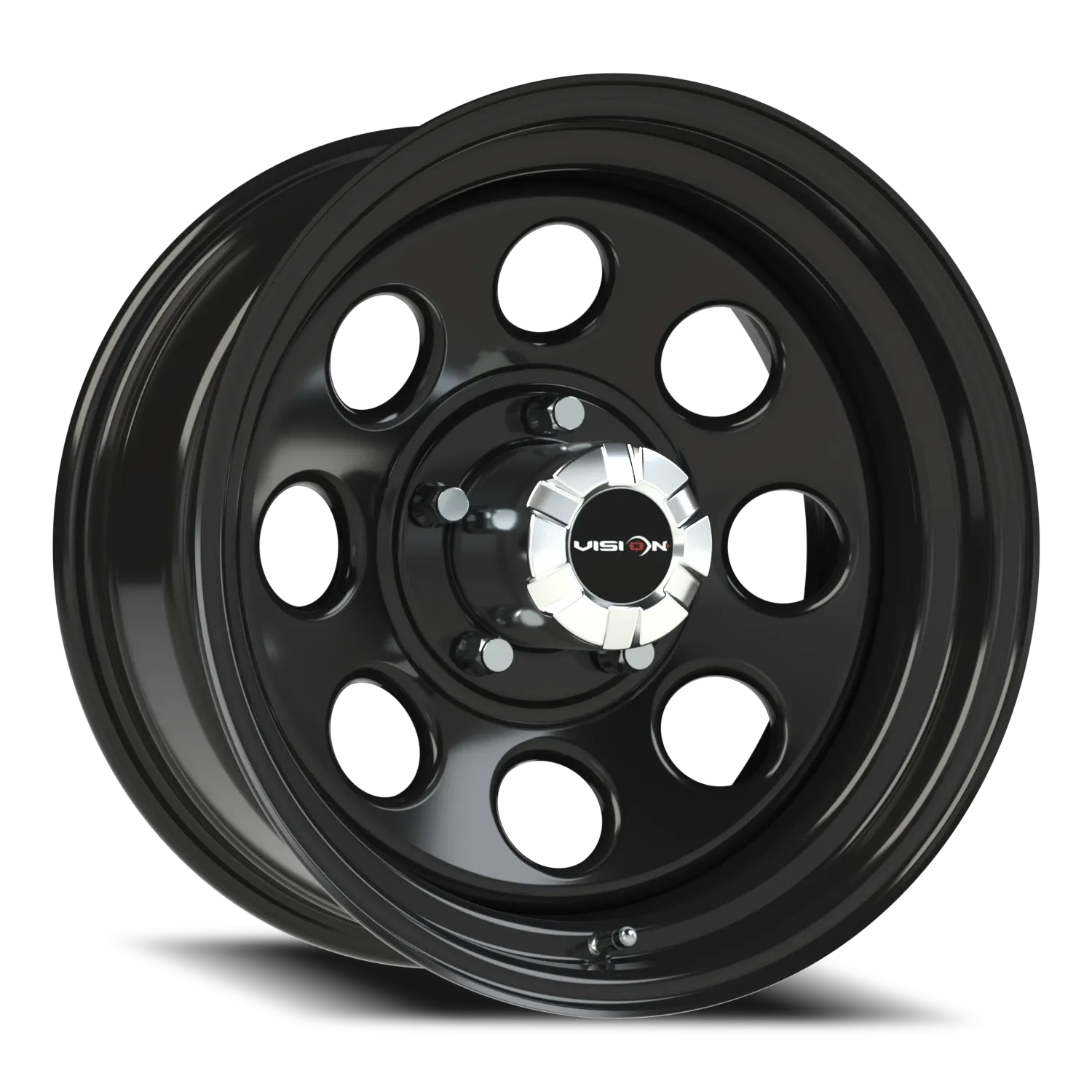 VISION 85 17X9 GLOSS BLACK